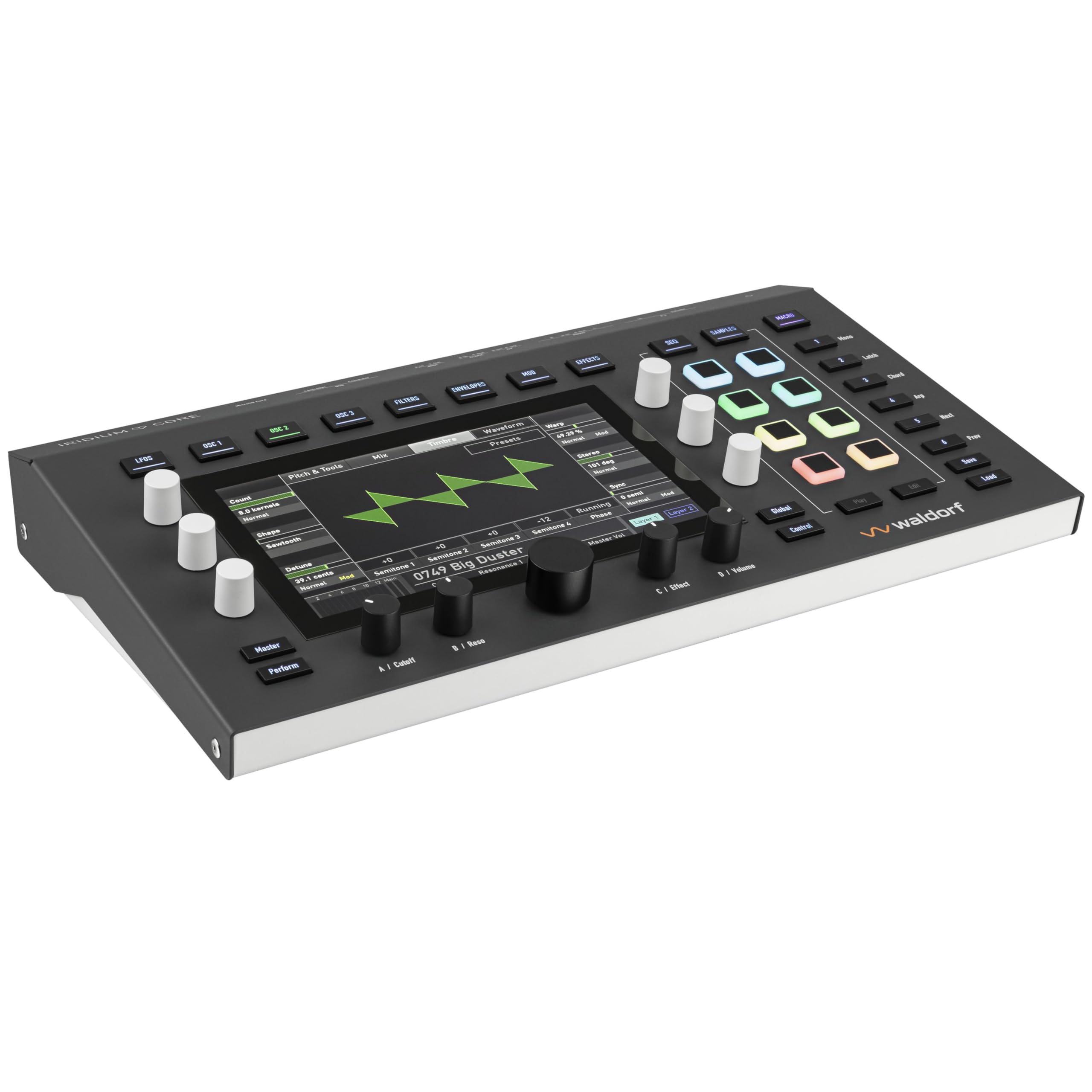 Amazon.com: Waldorf Iridium Core Polyphonic Desktop Synthesizer